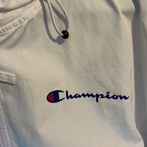 White Champion Windbreaker - Picture 2 of 6